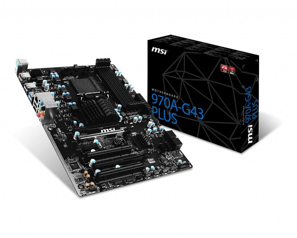 Настройка msi 970a g43